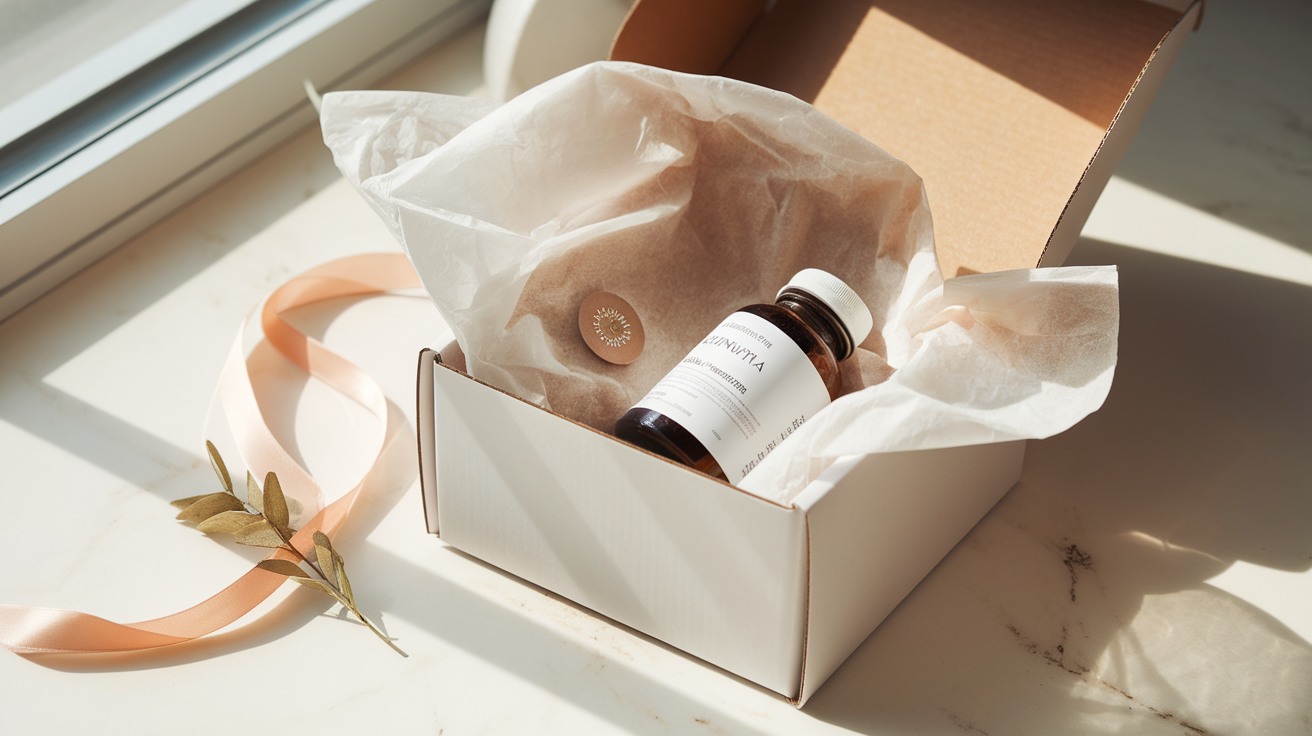 Imballaggio e consegna sicura di ImmunoMint+